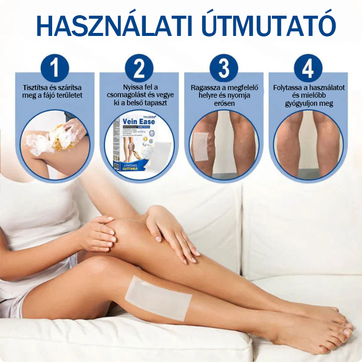 👨‍⚕️✅ TAILEDEN® VeinEase mikronáplasť s mikroihličkami ⚡ Okamžitá úľava, dlhodobé výsledky