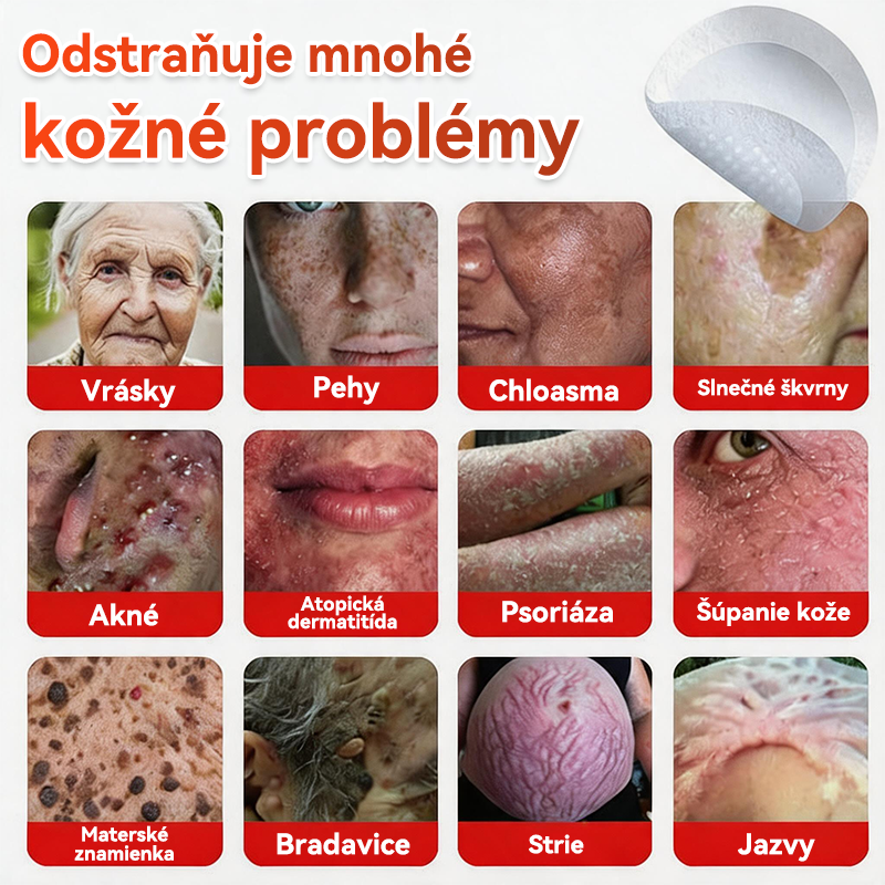 🔥🔥✅GFOUK® MicroNeedle botanic náplasť na odstránenie kožných výrastkov Vyrobené