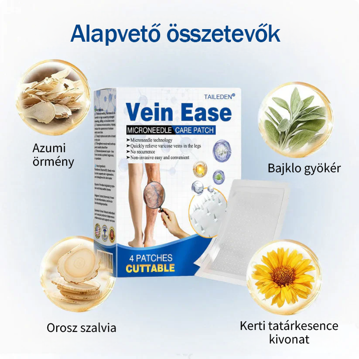 👨‍⚕️✅ TAILEDEN® VeinEase mikronáplasť s mikroihličkami ⚡ Okamžitá úľava, dlhodobé výsledky